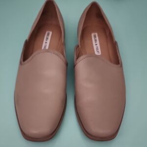 Chelsea & Violet Lousa Leather Slip-On Loafers